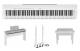 YAMAHA P-225B PACK COMPLET BLANC - Image n°2