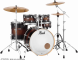 Pearl Drums Batterie Decade Rock 22 - 5 fûts - Satin Brown Burst - Image n°2