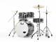 Pearl Drums Export Fusion 20'' - 5 fûts - Graphite Silver Twist / Pack Sabian SBR 3 cymbales  - Image n°4