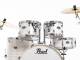 Pearl Drums Export Rock 22'' - 5 fûts -Slipstream White / Pack Sabian SBR 3 cymbales - Image n°5