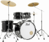 Pearl Drums Roadshow Rock 22'' - 5 fûts - Jet Black / Pack Sabian Solar 3 cymbales  - Image n°2