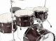 Pearl Drums Roadshow Junior 18'' -  5 fûts - Red Wine/ pack Sabian Solar 2 cymbales - Image n°4