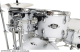 Pearl Drums Export Standard 22 5 fûts - Matte White - Image n°3