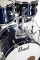 Pearl Drums Roadshow Fusion 20 5 fûts - Royal Blue Metallic + B-50 + Pack Sabian Solar 3 cymbales - Image n°5