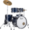 Pearl Drums Roadshow Fusion 20 5 fûts - Royal Blue Metallic + pack Sabian Solar 2 cymbales - Image n°2