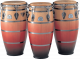 Pearl Drums CW125FC-526  Congas Elite Folkloric - Tumba chêne 12 1/2 Crimsom Sunrise - Image n°2
