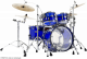 Pearl Drums Batterie Crystal Beat Blue Sapphire - Image n°5