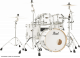 Pearl Drums Masters Maple Gum Fusion 20 4 fûts SILVER WHITE SWIRL - Image n°2