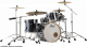 Pearl Drums Batterie Session Studio Select Fusion 20 4 fûts - Black Mirror Chrome - Image n°2