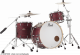 Pearl Drums Batterie Session Studio Select Rock 24 3 fûts - Scarlet Ash - Image n°2