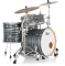 Pearl Drums Rock 22 4 fûts - Custom GyroLock-L Black Oyster Swirl  - Image n°2