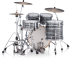 Pearl Drums MASTERS MAPLE GUM Rock 22'' 4 fûts - Custom GyroLock-L Black Oyster Swirl  - Image n°3