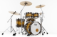 Pearl Drums Fusion 20 4 fûts - GyroLock-L Premium Matte Olive Burst  - Image n°2