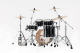 Pearl Drums Fusion 20 4 fûts - Matte Caviar Black  - Image n°5