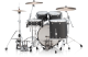 Pearl Drums Rock 22 4 fûts - GyroLock-L Premium Matte Black Mist  - Image n°3