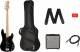 Squier Affinity Series™ Precision Bass® PJ Pack MN Black, Gig Bag, Rumble 15 - 230V EU  - Image n°3