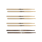 Promark Lot de 4 paire de Baguettes Acorn en hickory Rebound 5B FireGrain - Image n°3
