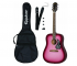 Epiphone STARLING ACOUSTIC GUITAR PLAYER PACK Hot Pink Pearl    - Image n°2