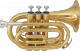 SML Paris TP50 Trompette Poche, laiton verni - Image n°2
