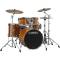 YAMAHA STAGE CUSTOM ROCK 22''/5Fûts HONEY AMBER + HW680W - Image n°2