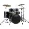 YAMAHA STAGE CUSTOM FUSION 20''/5Fûts RAVEN BLACK + HW680W - Image n°2