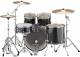 YAMAHA RYDEEN FUSION 20''/5Fûts BLACK GLITTER + HARDWARE - Image n°3