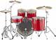 YAMAHA RYDEEN FUSION 20''/5Fûts HOT RED + HARDWARE - Image n°3
