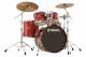 YAMAHA STAGE CUSTOM FUSION 20''/5Fûts CRANBERRY RED + HW680 - Image n°2