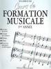 Editions H. Lemoine Cours de formation musicale Vol.1