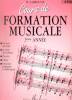 Editions H. Lemoine Cours de formation musicale Vol.2