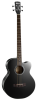Cort basse acoustique AB850F NATUREL NOIR BRILLANT
