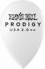 Ernie Ball 9336 Sachet de 6 médiators blanc larme 2mm Prodigy 