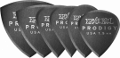 Ernie Ball 9342 Multipack de 6 médiators Prodigy noir 1,5mm