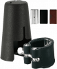 Vandoren LC25P Ligature Clarinette Cuir Sib allemand + cb plastique
