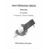 MCM Editions Bourrée pour 4 Guitares Bach