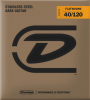 Dunlop DBFS40120 CORDES BASSES  Filets plats long scale 5 cordes 40/120