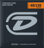 Dunlop DBS40120T CORDES BASSES Stainless Steel Tapered 5 cordes 40/120