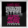 Ernie Ball 2248 Slinky Stainless Steel Super slinky 09/42