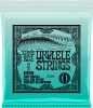 Ernie Ball 2326 Cordes Ukulele Nylon noir à boule 28-32-40-28 