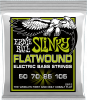 Ernie Ball 2812 BASSES Slinky Flatwound Regular slinky 50/105