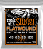 Ernie Ball 2813 BASSES Slinky Flatwound Hybrid slinky 45/105
