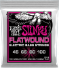 Ernie Ball 2814 BASSES Slinky Flatwound Super slinky 45/100