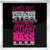 Ernie Ball 2844 BASSES Slinky Stainless Steel Super slinky 45/100
