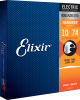Elixir 12062 Cordes Electriques Nanoweb 8 cordes Light 10/74 