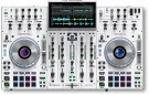 Denon DJ PRIME4-WHITE 4 voies autonome avec écran tactile 10" blanc