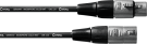 Cordial CFM1FM REAN Silver XLR m/f - 1 m 