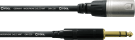Cordial CFM6MV XLR mâle/Jack stéréo mâle - 6m 