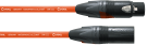 Cordial CPM5FM-NEUTRIK XLR m/f - 5 m orange