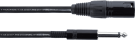 Cordial EM5MP  XLR mâle/Jack mâle mono - 5m 