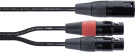 Cordial EY0.3MFF XLR - XLR mâle /2 XLR femelles - 0.3m 